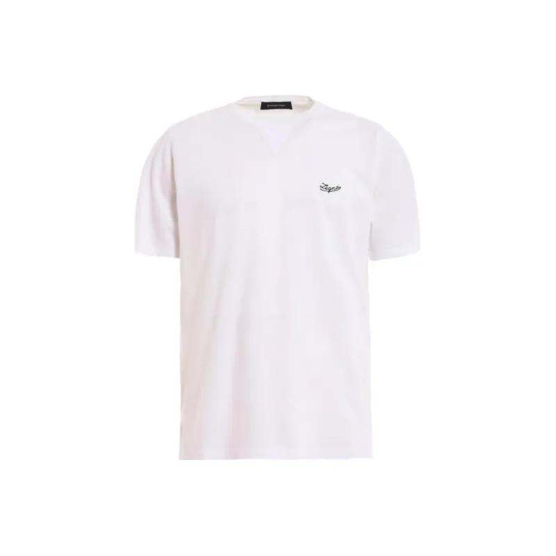 Zzegna T Shirts Men White-0
