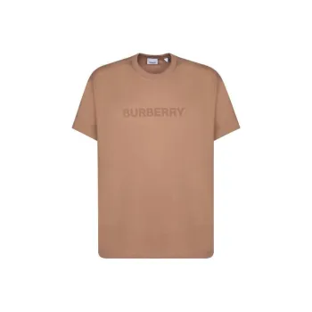 Burberry Logo Printed Crewneck T Shirt