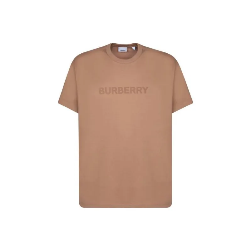Burberry Logo Printed Crewneck T Shirt-0