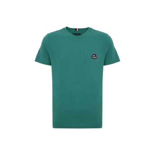 Tommy Hilfiger T Shirts Unisex Blue Green MB6