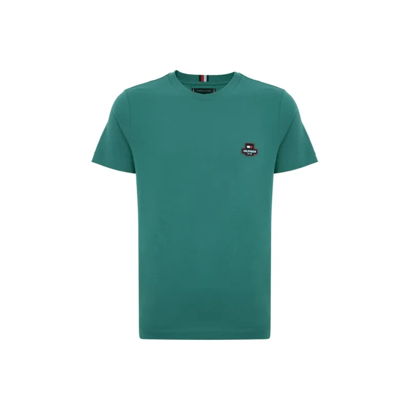 Tommy Hilfiger T Shirts Unisex Blue Green MB6-0
