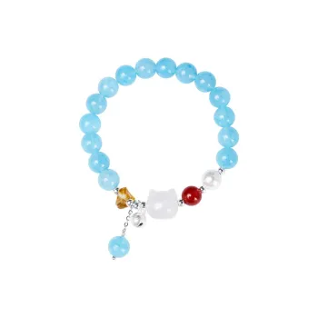 JKEM Chalcedony Bracelets Women's