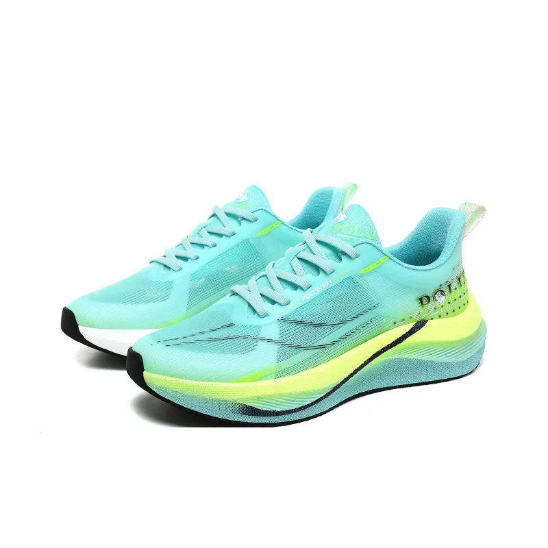POLUDIYIPI YiPao S6PRO Breathable Support Balance Lightweight Rebound Low Top Sprint Running Shoes Unisex Azure-1
