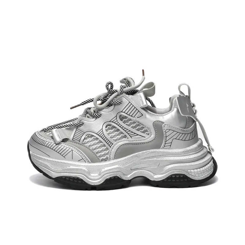 Dawei's House Low Top Chunky Sneakers Women's-12