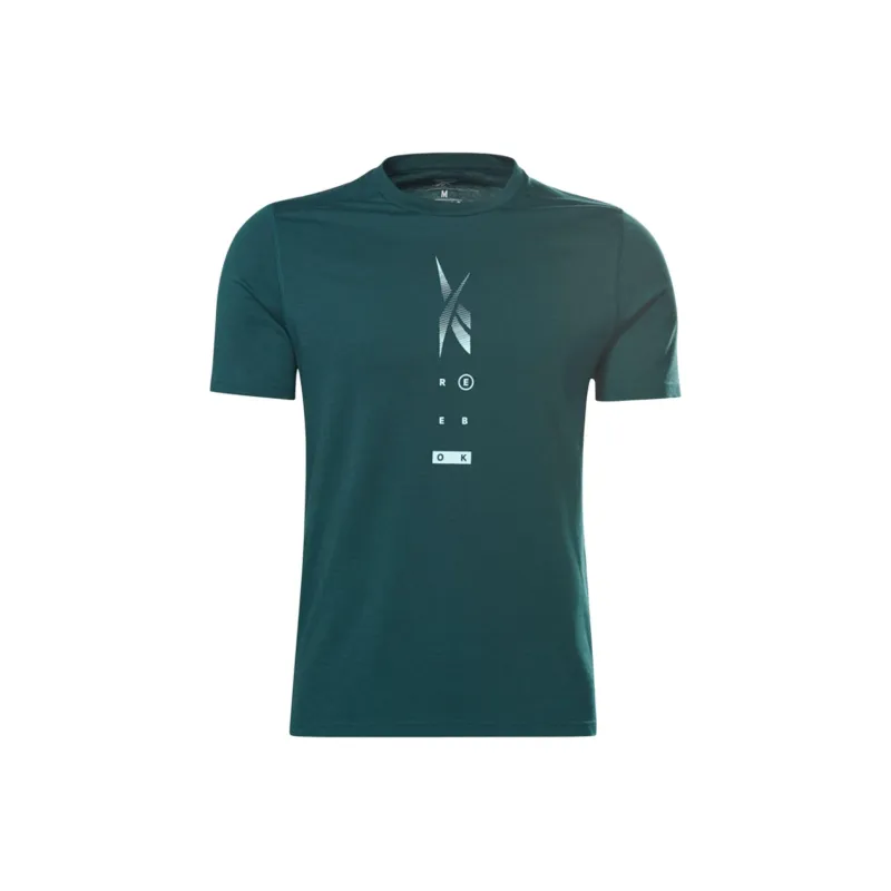 Reebok Ts Speedwick Move Tee Q1 T-Shirt Men's Green-0