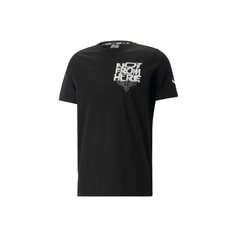 PUMA T Shirts Men Black-0