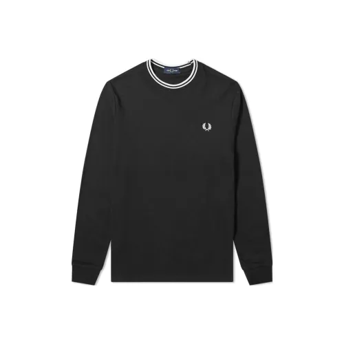 FRED PERRY T Shirts Men Black