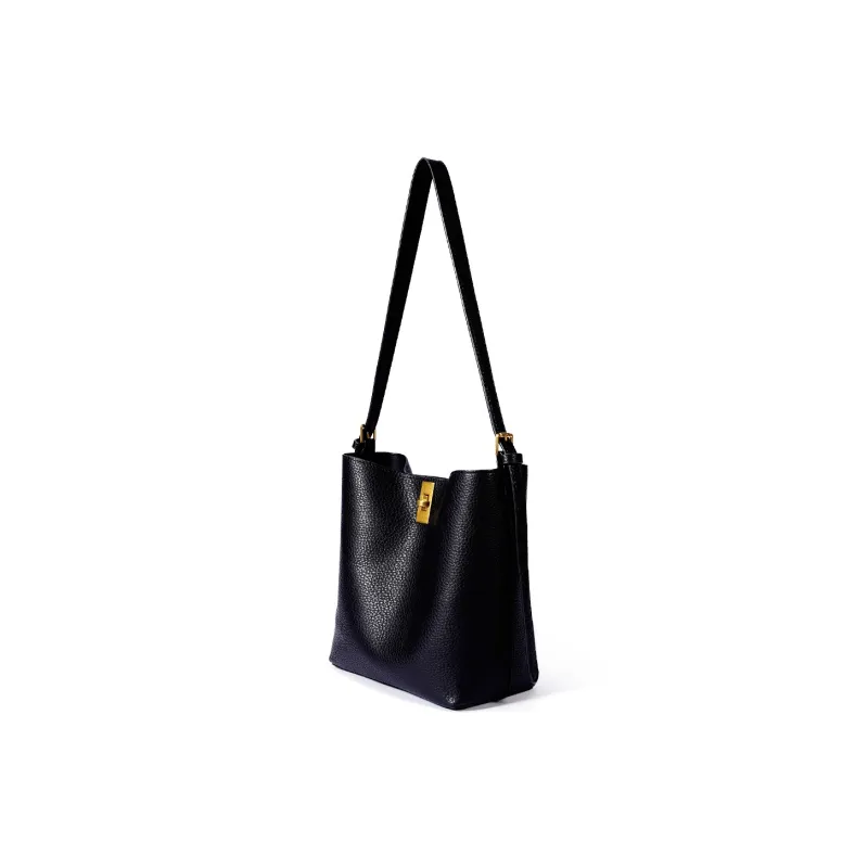 Dubaolu Synthetic Leather Shoulder Bag Regular Women's Yellow/Black-8