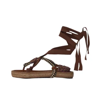 ISABEL MARANT Étoile Gypsa One Strap Sandals Women's Umber