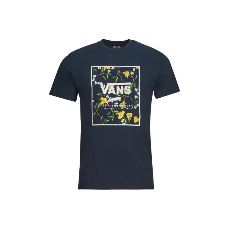 Vans CLASSIC PRINT BOX T Shirt Men's Marine Blue-0
