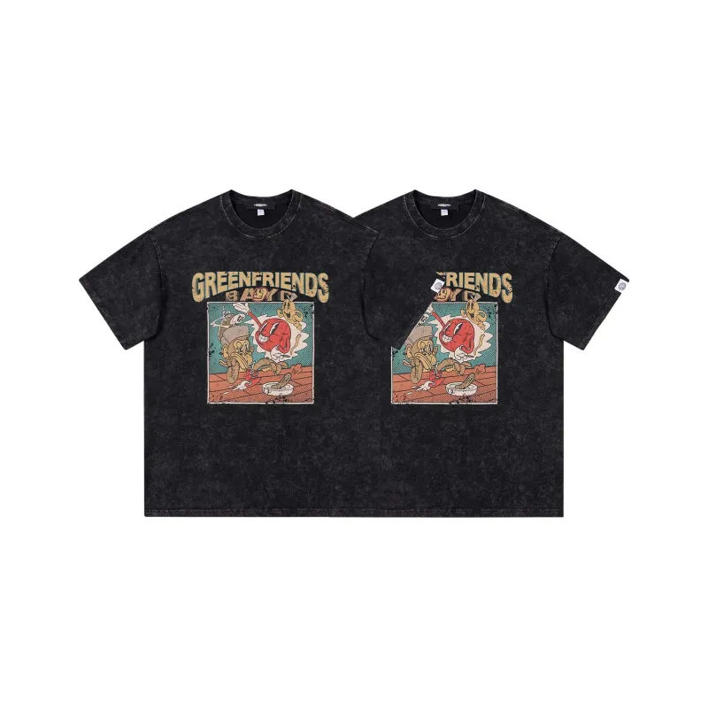 GF X Boredom Ape SS23 Co branded Series T Shirts Unisex-8