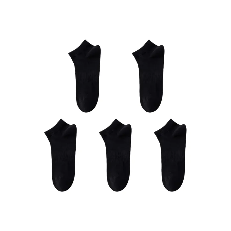 Cotton Gene Ankle Socks Men's Combo Set-5