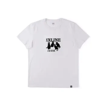 Lee T Shirts Men White