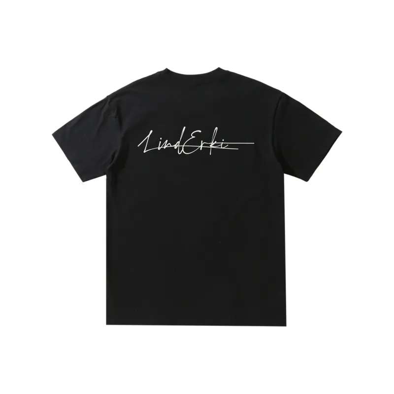 Lind Erki T Shirt Unisex Active Black-1