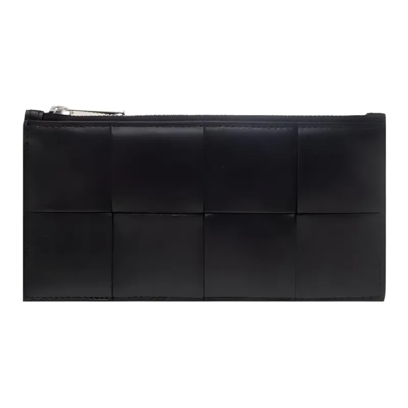 Bottega Veneta Intrecciato Zipped Card Holder-0