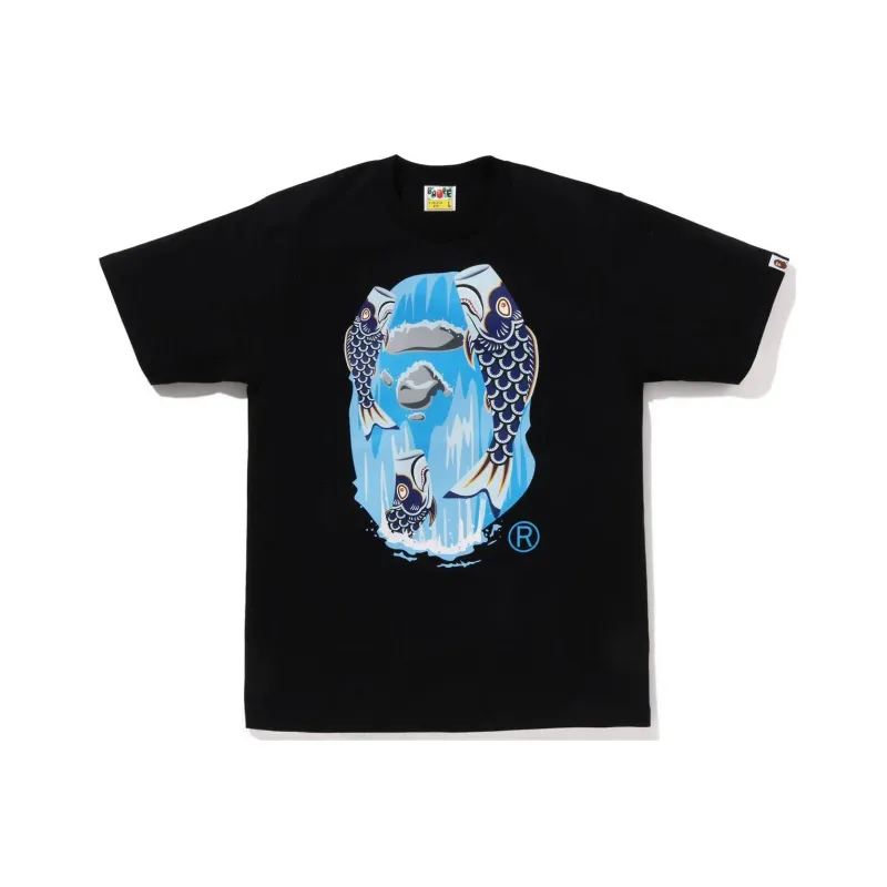 Bape Koinobori Waterfall Ape Head Tee-0