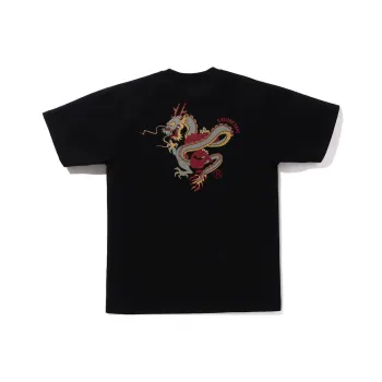 A BATHING APE Year Of Dragon Ape Face Tee