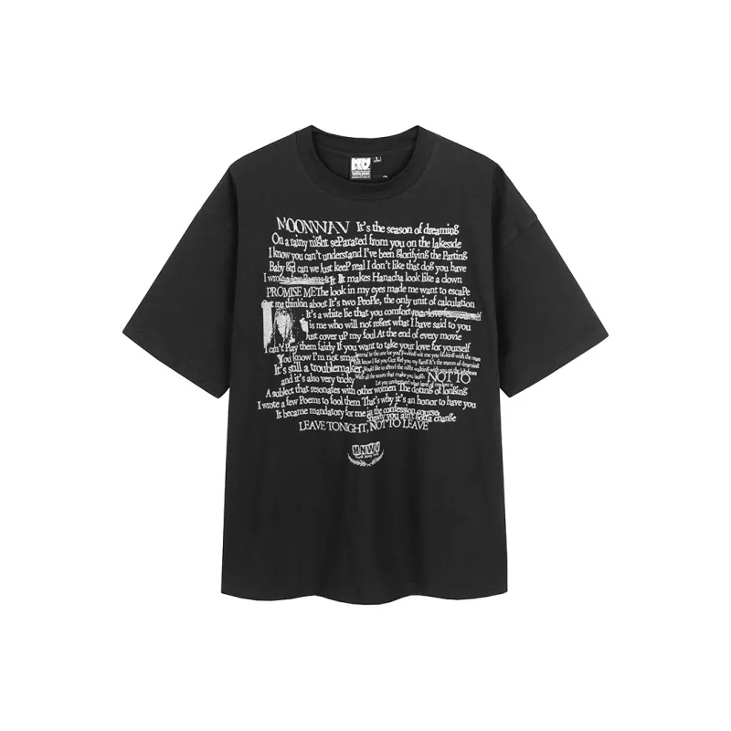 MOONWAV Short Sleeved T Shirts Unisex-5