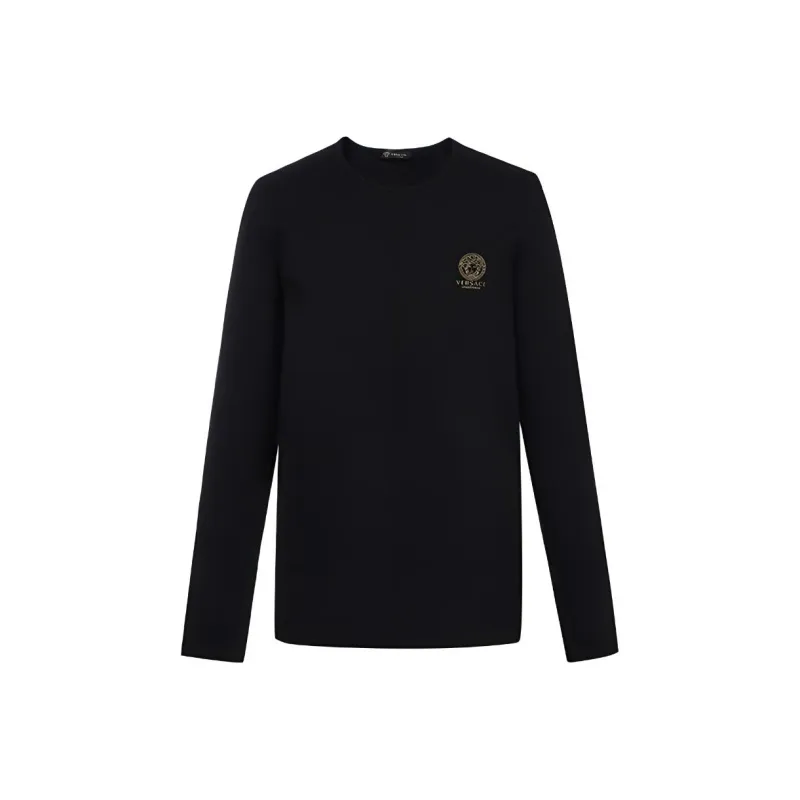 VERSACE Long Sleeved Crewneck T Shirt-0
