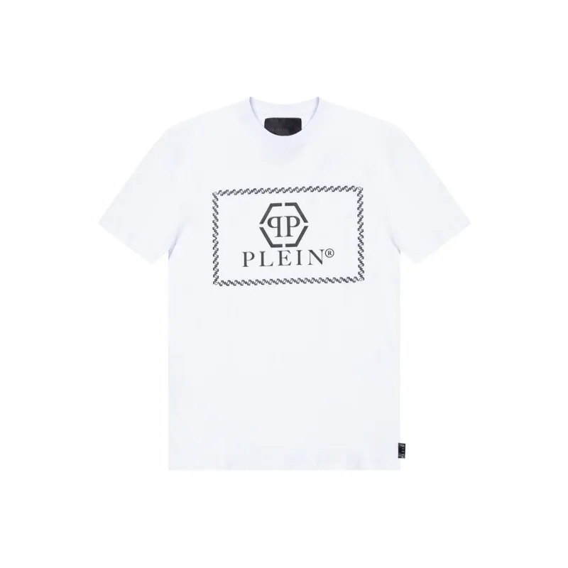 PHILIPP PLEIN T Shirts Men White-0