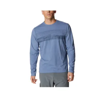 Columbia T-Shirts Men Turquoise Blue