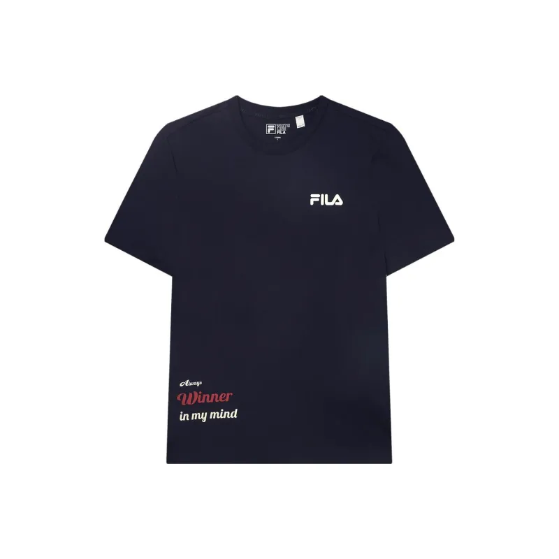FILA T Shirt Men's Mystic Realm Blue-0