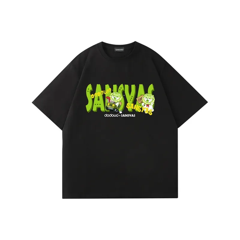 SANSYAS Vegetable Genie Co branded Model T Shirts Unisex-0
