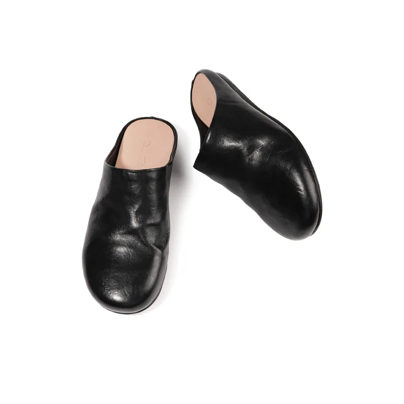 Dreambo Genuine Leather Sole Abrasion Resistant Slip Resistant Wrap toe Slippers Women's-4