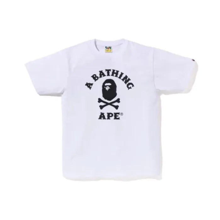 Bape Captain Ape Crossbone Tee-2