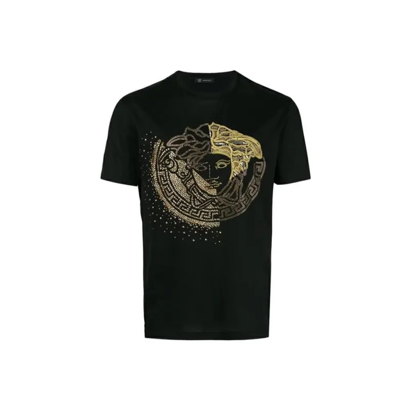 VERSACE SS23 T Shirt Men's Black-0