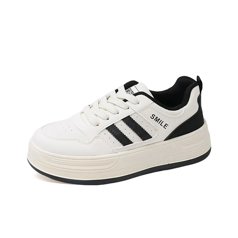 Budding Bear Slip Resistant, Abrasion Resistant, Breathable, Height Increasing Low Top Skateboard Shoes Women's-11