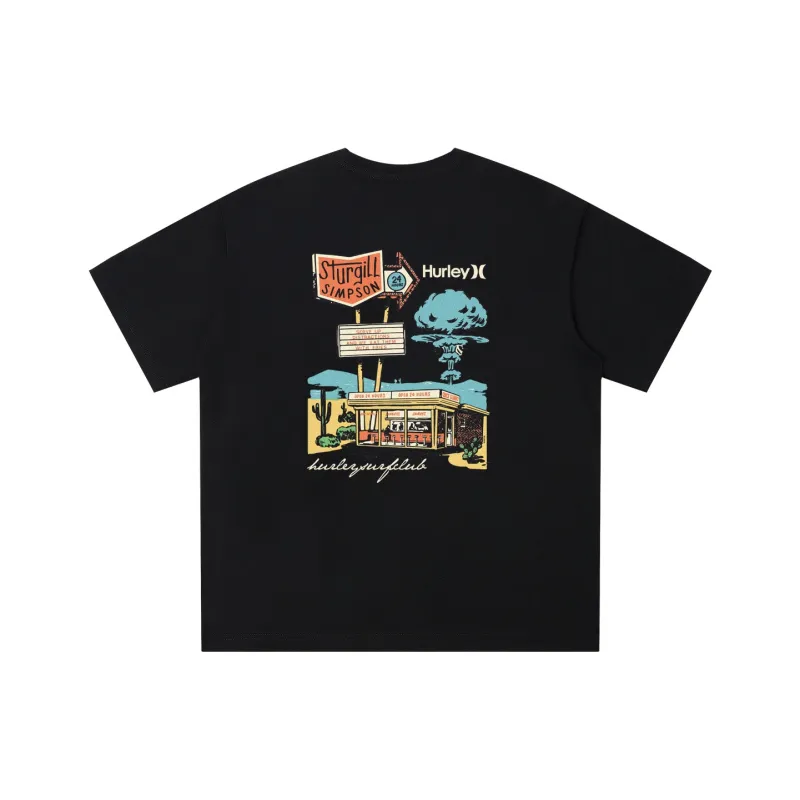 Hurley T-Shirts Unisex-0