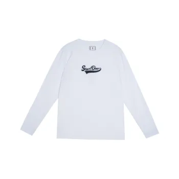 RIGORER Crew Neck Fall And Winter Couple's T Shirt Unisex