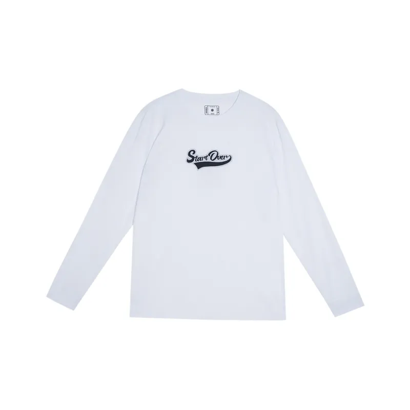 RIGORER Crew Neck Fall And Winter Couple's T Shirt Unisex-0