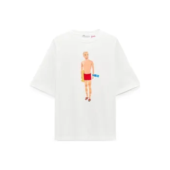 Barbie X ZARA T-Shirts Men White