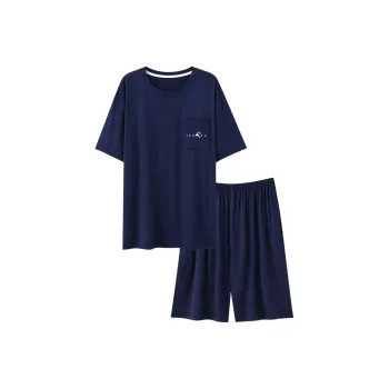 MADALLO Pajama Set Men's Navy Blue
