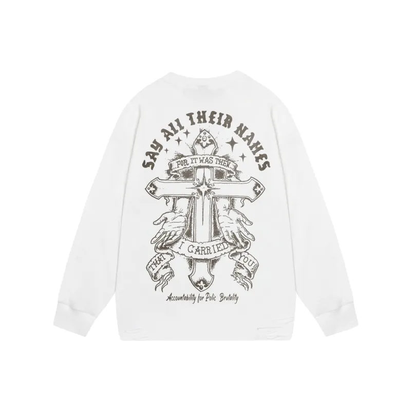 BEAR UNION Drop Shoulder Sleeve T Shirt Unisex-3