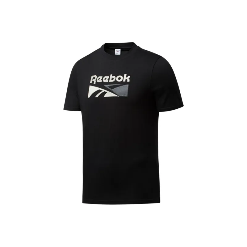 Reebok Cl V Split Vector Tee T-Shirt Unisex Black-0