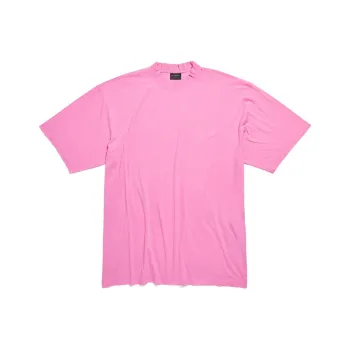 Balenciaga T Shirts Unisex Pink