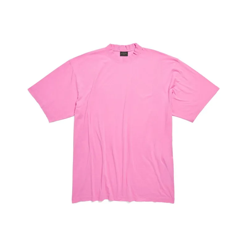 Balenciaga T Shirts Unisex Pink-0