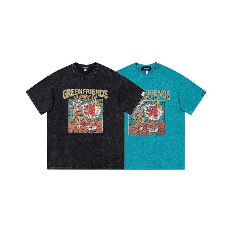 GF X Boredom Ape SS23 Co branded Series T Shirts Unisex-4