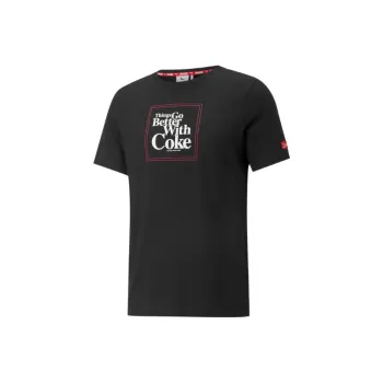 Coca cola X PUMA X Coca Cola T Shirts Men Black