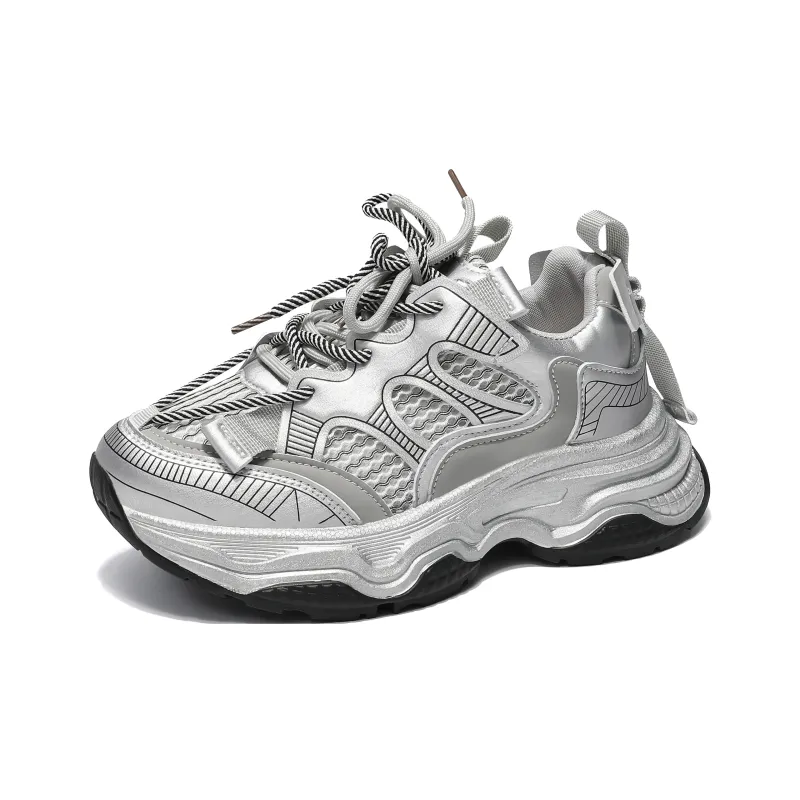 Dawei's House Low Top Chunky Sneakers Women's-13