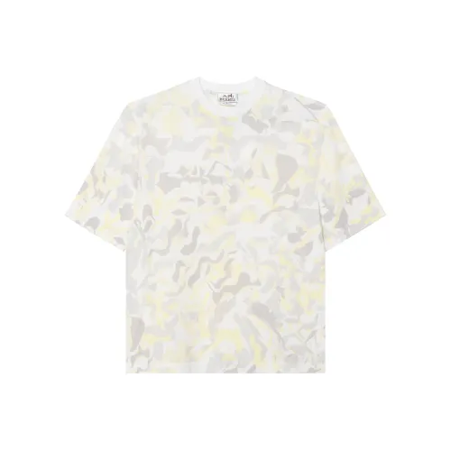 HERMES T Shirts Men Light Gray