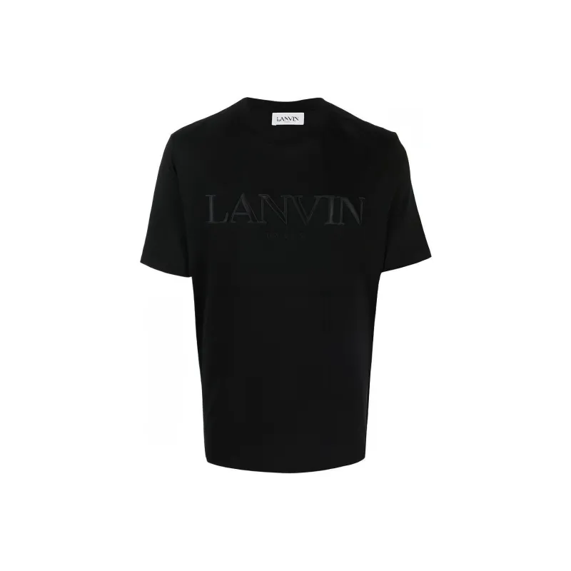 Lanvin Tonal Embroidered T Shirt-0