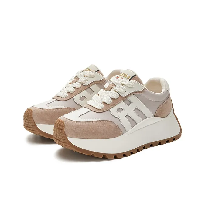 HR Low Top Skateboard Shoes Women's Apricot-2