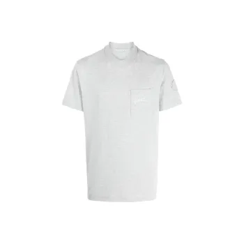 Moncler T-Shirts Men Gray