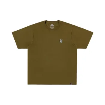 Dickies T Shirts Unisex Dark Olive Green