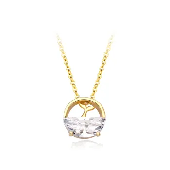 AGOVSKI S925 Silver Necklaces Women's