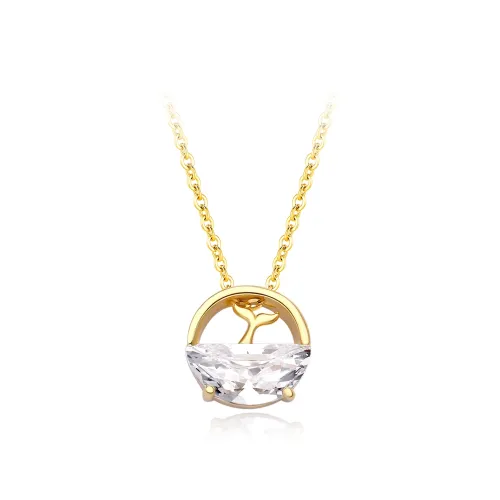 AGOVSKI S925 Silver Necklaces Women's
